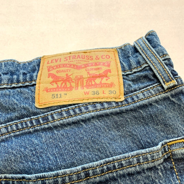 リーバイス Levi's 511 デニム ブルー W36 L30 メンズ