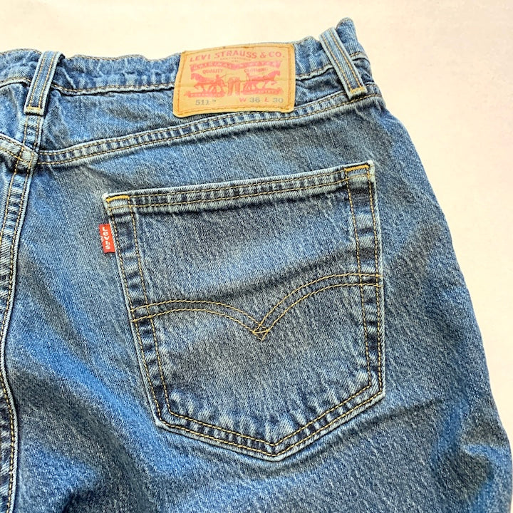 リーバイス Levi's 511 デニム ブルー W36 L30 メンズ