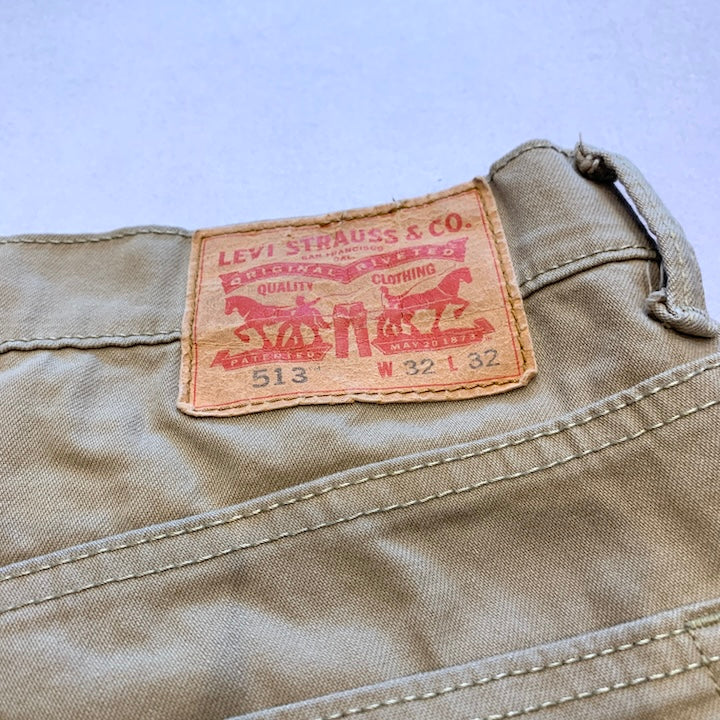 リーバイス Levi's 513 デニム ベージュ W32 L32 メンズ