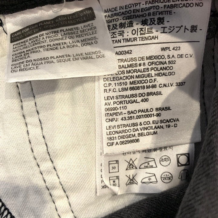 リーバイス Levi's 519 デニム ブラック W32 L32 メンズ