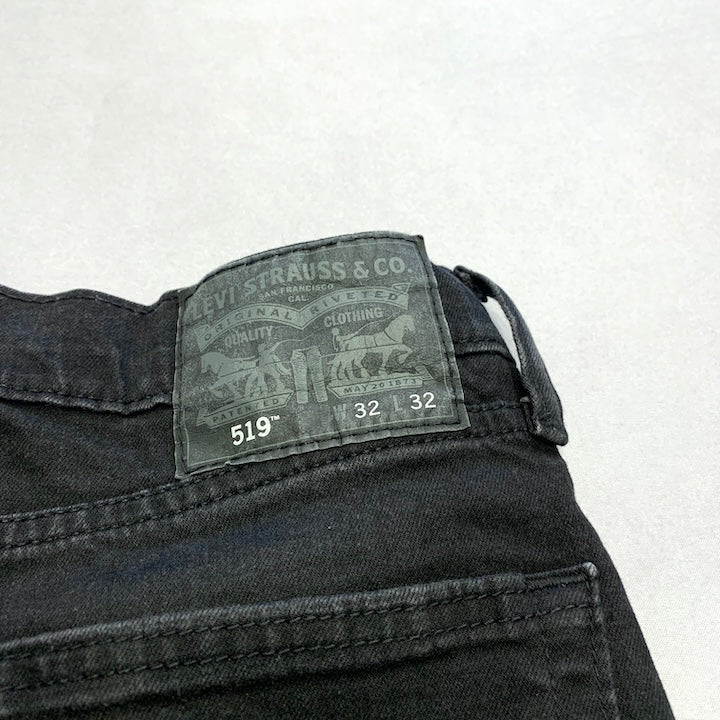 リーバイス Levi's 519 デニム ブラック W32 L32 メンズ