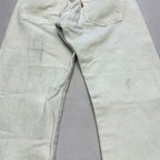リーバイス Levi's 501 デニム ホワイト W30 L30 メンズ