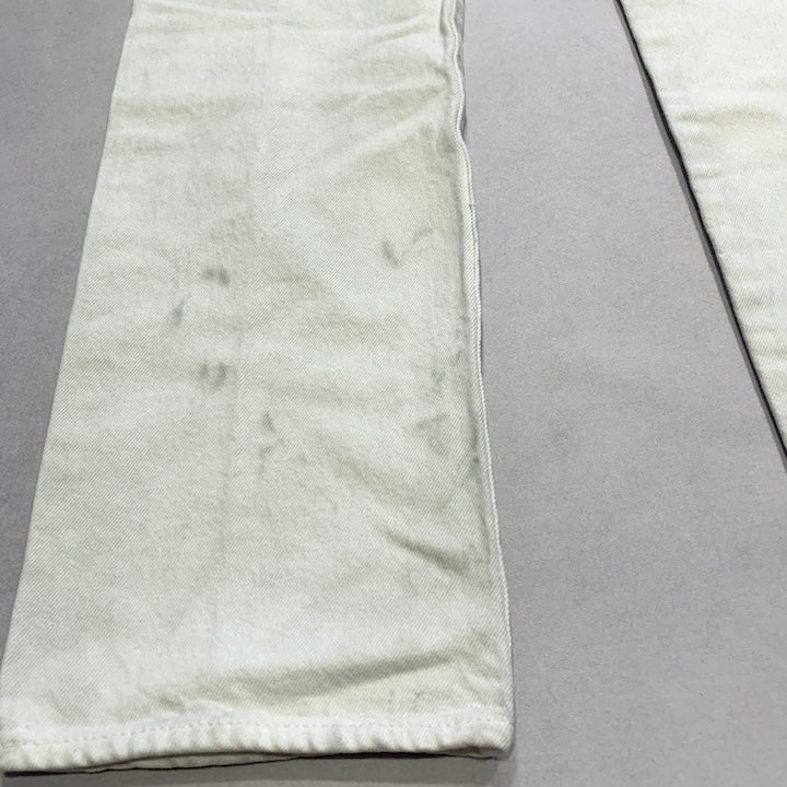 リーバイス Levi's 501 デニム ホワイト W30 L30 メンズ