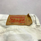 リーバイス Levi's 501 デニム ホワイト W30 L30 メンズ