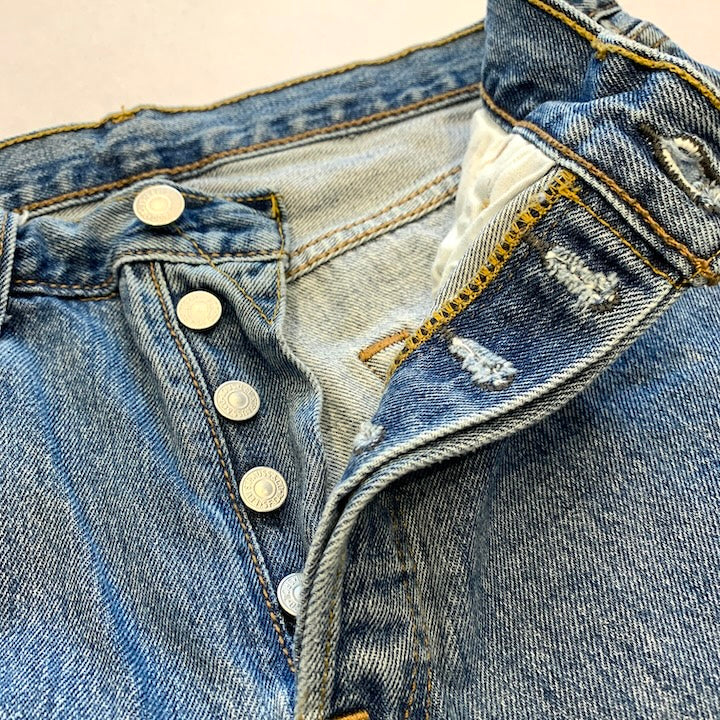 リーバイス Levi's 501 デニム ライトブルー W31 L32 メンズ