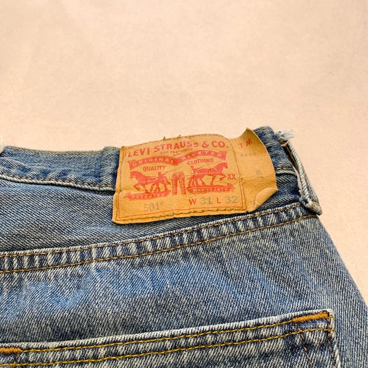 リーバイス Levi's 501 デニム ライトブルー W31 L32 メンズ