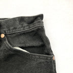 ラングラー Wrangler デニム メキシコ製 ブラック W30 L32 メンズ