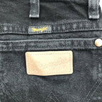 ラングラー Wrangler デニム メキシコ製 ブラック W30 L32 メンズ