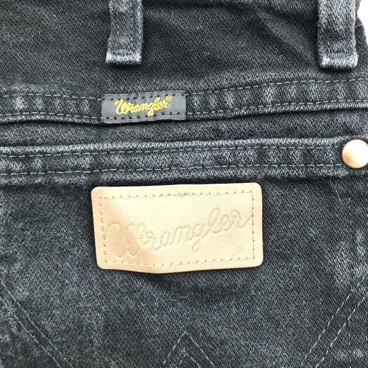 ラングラー Wrangler デニム メキシコ製 ブラック W30 L32 メンズ