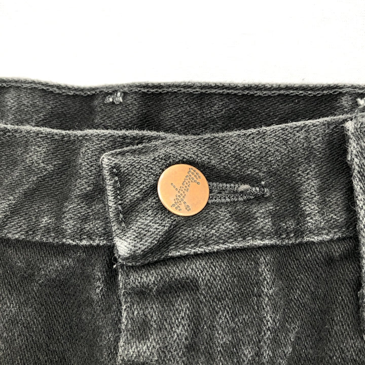 ラングラー Wrangler デニム メキシコ製 ブラック W30 L32 メンズ