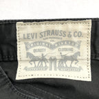 リーバイス 古着 スキニー ブラック W32 L31