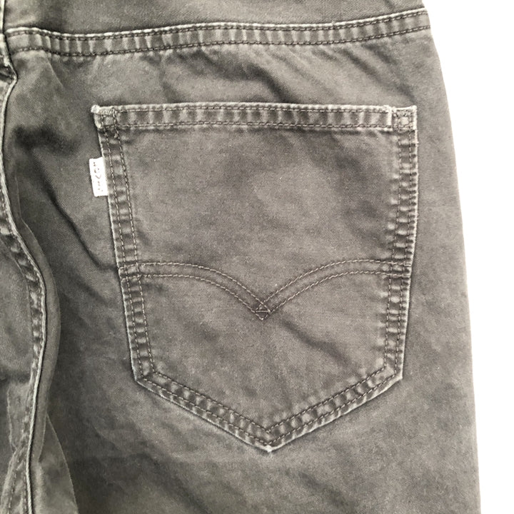 リーバイス 古着 スキニー ブラック W32 L31