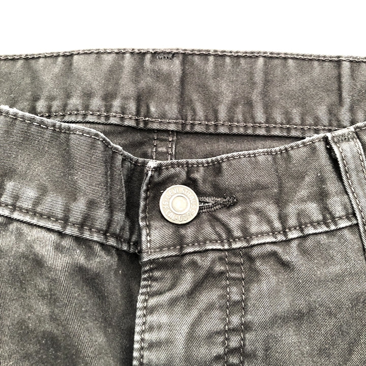 リーバイス 古着 スキニー ブラック W32 L31