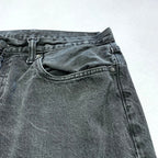 ギャップ 古着 デニム ブラック ストレート W36 L32