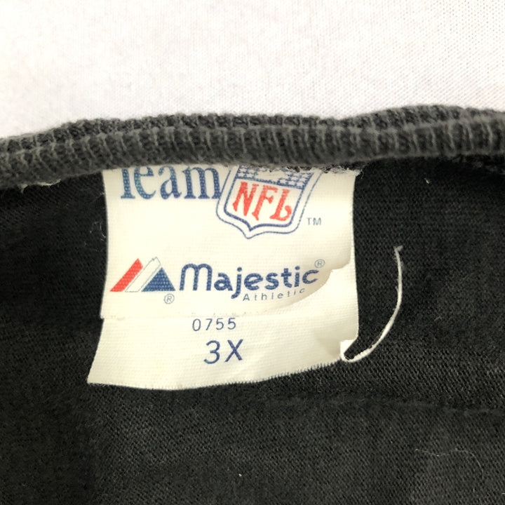 マジェスティック 古着 Tシャツ NFL USA製 カロライナパンサーズ 3XL