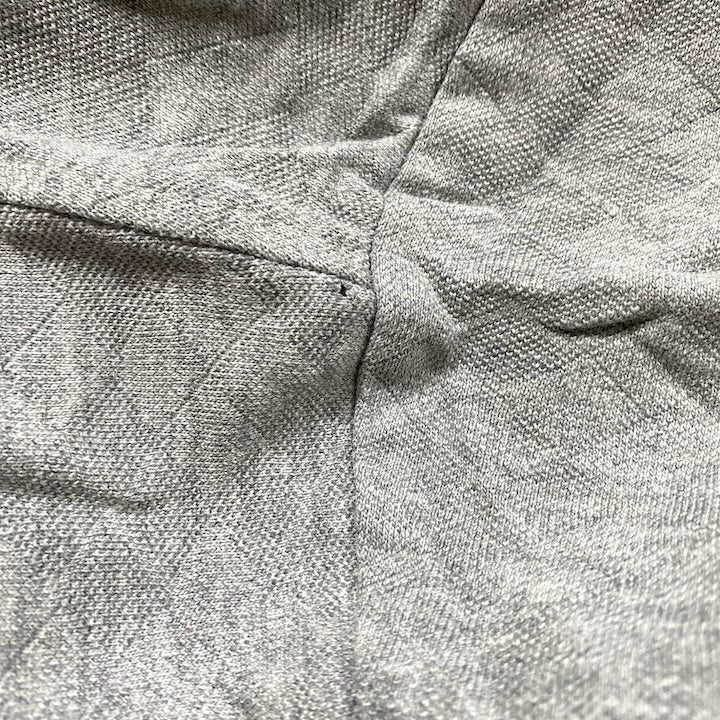 ノーティカ NAUTICA 半袖ポロシャツ 刺繍ロゴ グレー メンズ2XL
