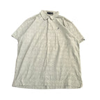 ノーティカ NAUTICA 半袖ポロシャツ 刺繍ロゴ グレー メンズ2XL