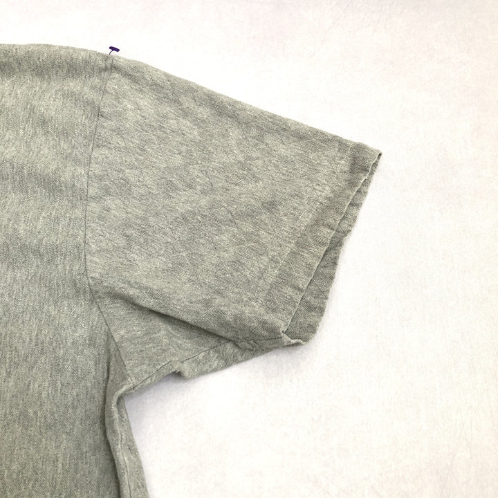ノーティカ NAUTICA 半袖ポロシャツ 刺繍ロゴ グレー メンズ2XL