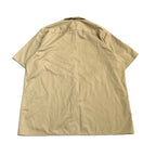 レッドキャップ Red Kap 半袖シャツ ワークシャツ ベージュ 無地 メンズ2XL