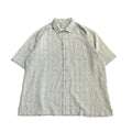 バティックベイ Batik Bay 半袖シャツ チェック グレー メンズ2XL