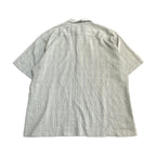 バティックベイ Batik Bay 半袖シャツ チェック グレー メンズ2XL