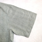 バティックベイ Batik Bay 半袖シャツ チェック グレー メンズ2XL