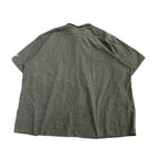 レッドキャップ Red Kap 半袖シャツ ワークシャツ 企業ロゴ ネイビー メンズ4XL