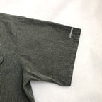 レッドキャップ Red Kap 半袖シャツ ワークシャツ 企業ロゴ ネイビー メンズ4XL