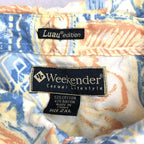 ウィークエンダー 古着 半袖シャツ アロハシャツ 2XL