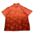 バティックベイ Batik Bay 半袖シャツ アロハシャツ レッド 赤 総柄 メンズXXL