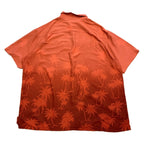 バティックベイ Batik Bay 半袖シャツ アロハシャツ レッド 赤 総柄 メンズXXL