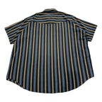 エリーキャトルマン Ely Cattleman 半袖シャツ ストライプ ウエスタン メンズ3XL