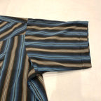 エリーキャトルマン Ely Cattleman 半袖シャツ ストライプ ウエスタン メンズ3XL