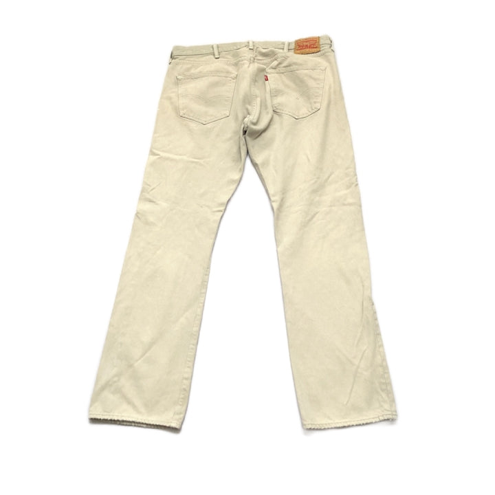 リーバイス 古着 デニム ライトグレー 501 W38 L32