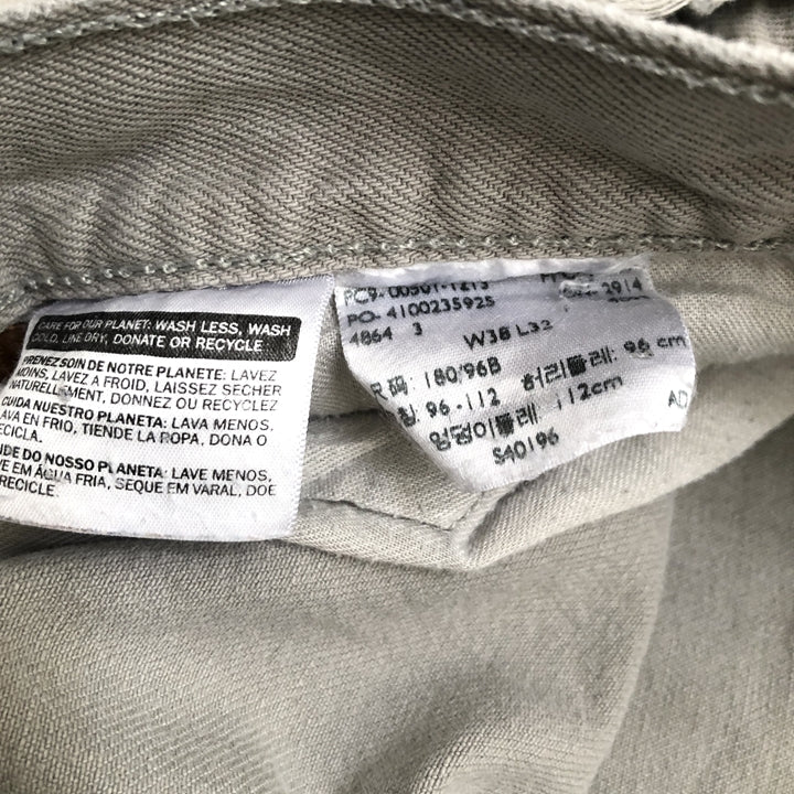 リーバイス Levi's 501 デニム ライトグレー W38 L32 メンズ