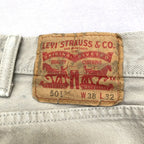 リーバイス Levi's 501 デニム ライトグレー W38 L32 メンズ