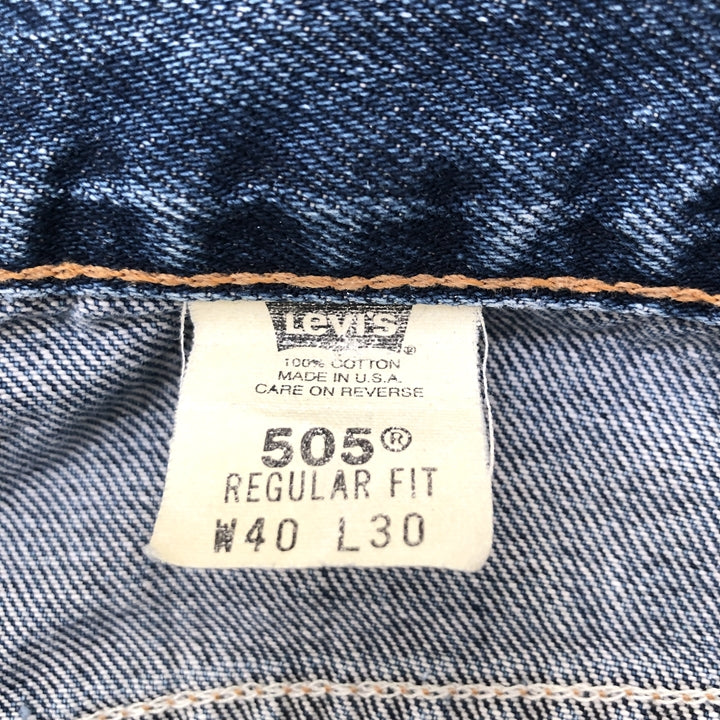 リーバイス Levi's 505 デニム USA製 ブルー W40 L30 メンズ