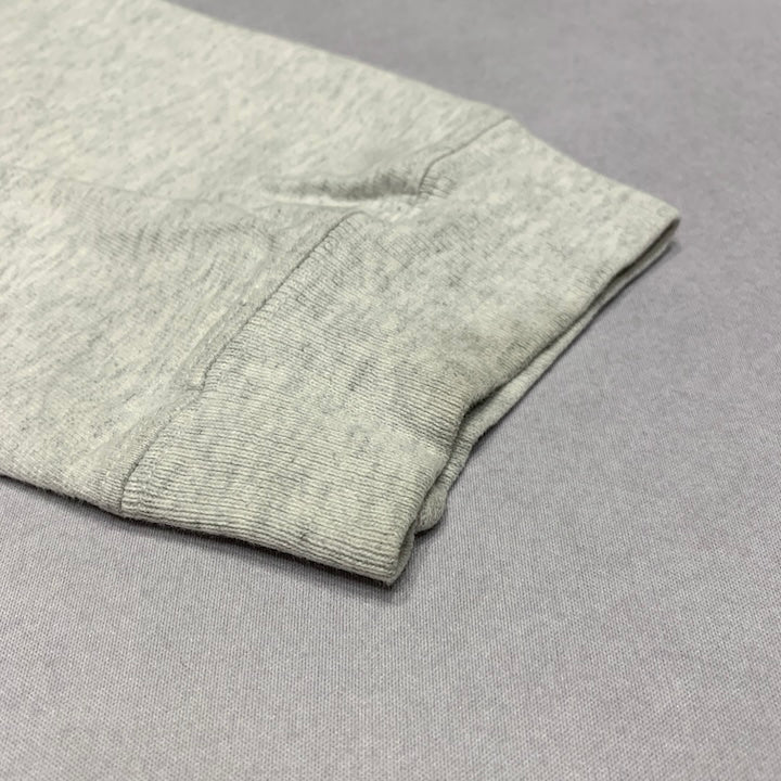 カーハート Carhartt ロンT ヘンリーネック ライトグレー メンズXXL