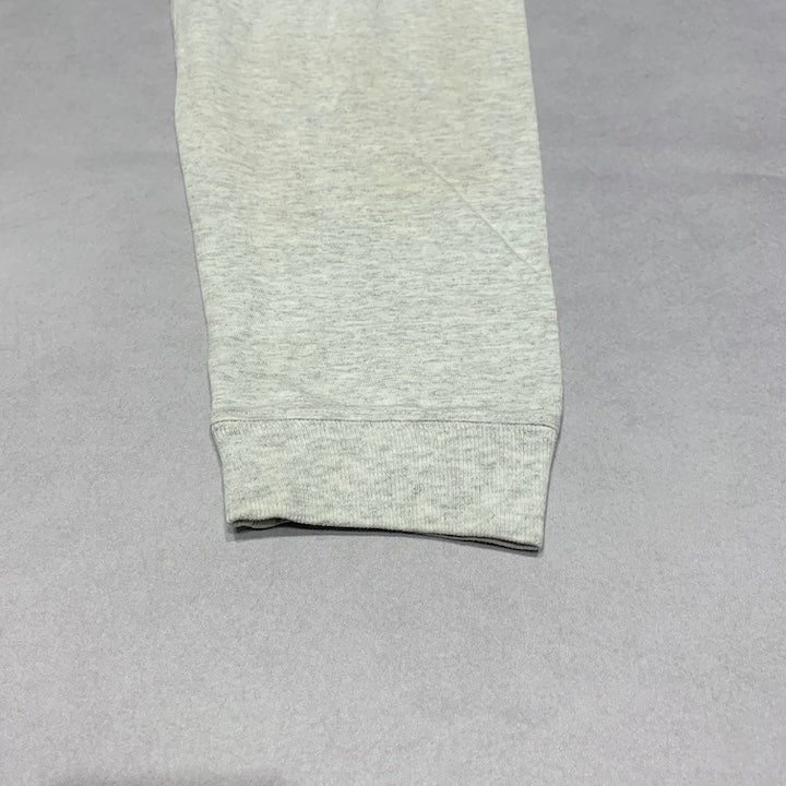 カーハート Carhartt ロンT ヘンリーネック ライトグレー メンズXXL