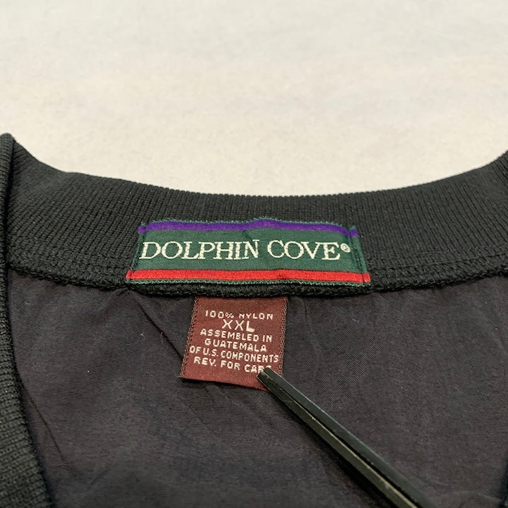 スポーツミックス ナイロンプルオーバー ビレトニコフ ブラック メンズ2XL