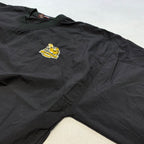 スポーツミックス ナイロンプルオーバー ビレトニコフ ブラック メンズ2XL