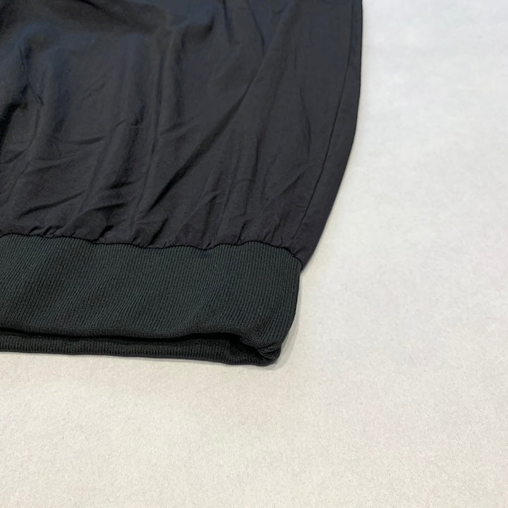 スポーツミックス ナイロンプルオーバー ビレトニコフ ブラック メンズ2XL