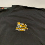スポーツミックス ナイロンプルオーバー ビレトニコフ ブラック メンズ2XL