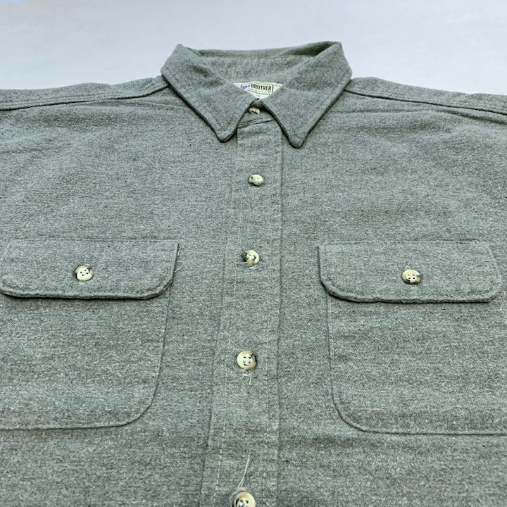 ファイブブラザー Five Brother 長袖シャツ ネルシャツ 70s-80s USA製 メンズXXL