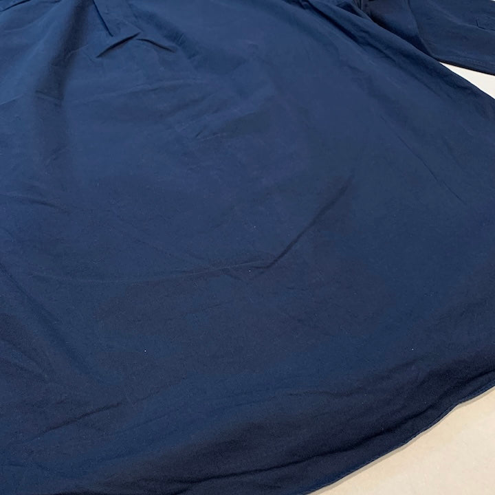 ラルフローレン Ralph Lauren 長袖シャツ ネイビー 刺繍ロゴ メンズXXL