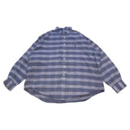 ラルフローレン Ralph Lauren 長袖シャツ ボーダー パープル メンズXXL