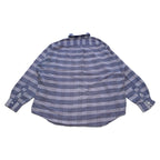 ラルフローレン Ralph Lauren 長袖シャツ ボーダー パープル メンズXXL