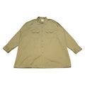 ディッキーズ Dickies 長袖シャツ ワークシャツ ベージュ メンズ3XL