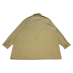 ディッキーズ Dickies 長袖シャツ ワークシャツ ベージュ メンズ3XL