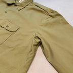 ディッキーズ Dickies 長袖シャツ ワークシャツ ベージュ メンズ3XL